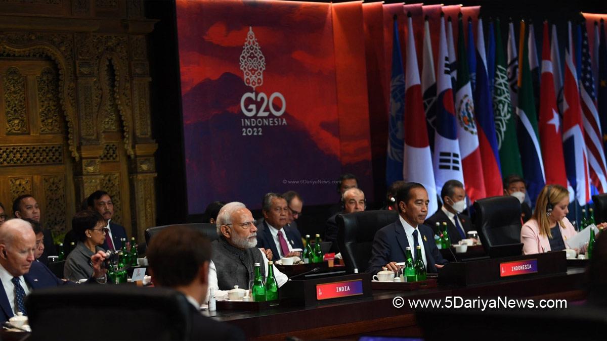 Narendra Modi, Modi, BJP, Bharatiya Janata Party, Prime Minister of India, Prime Minister, Narendra Damodardas Modi, G20, G20 Indonesia Working Session, G20 Indonesia 2022