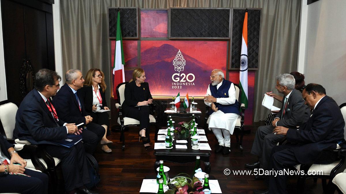 Narendra Modi, Modi, BJP, Bharatiya Janata Party, Prime Minister of India, Prime Minister, Narendra Damodardas Modi, Bali, Indonesia, G-20 Summit in Bali, Rt. Hon. Rishi Sunak