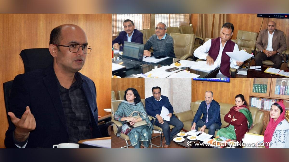 Jammu, Bhupinder Kumar, Secretary Health & Medical Education, Jammu and Kashmir Medical Supply Corporation Limited, JKMSCL, Jammu And Kashmir, Jammu & Kashmir
