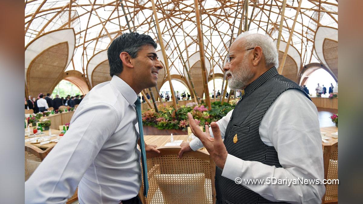 Narendra Modi, Modi, BJP, Bharatiya Janata Party, Prime Minister of India, Prime Minister, Narendra Damodardas Modi, Rishi Sunak, Prime Minister Of United Kingdom, International Leader, G20 Summit, G20 Summit in Bali
