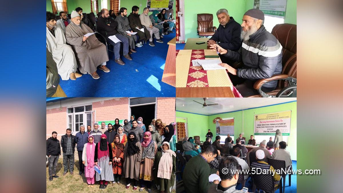Shopian, Department of Horticulture Planning and Marketing, HP&M, Jammu And Kashmir, Jammu & Kashmir