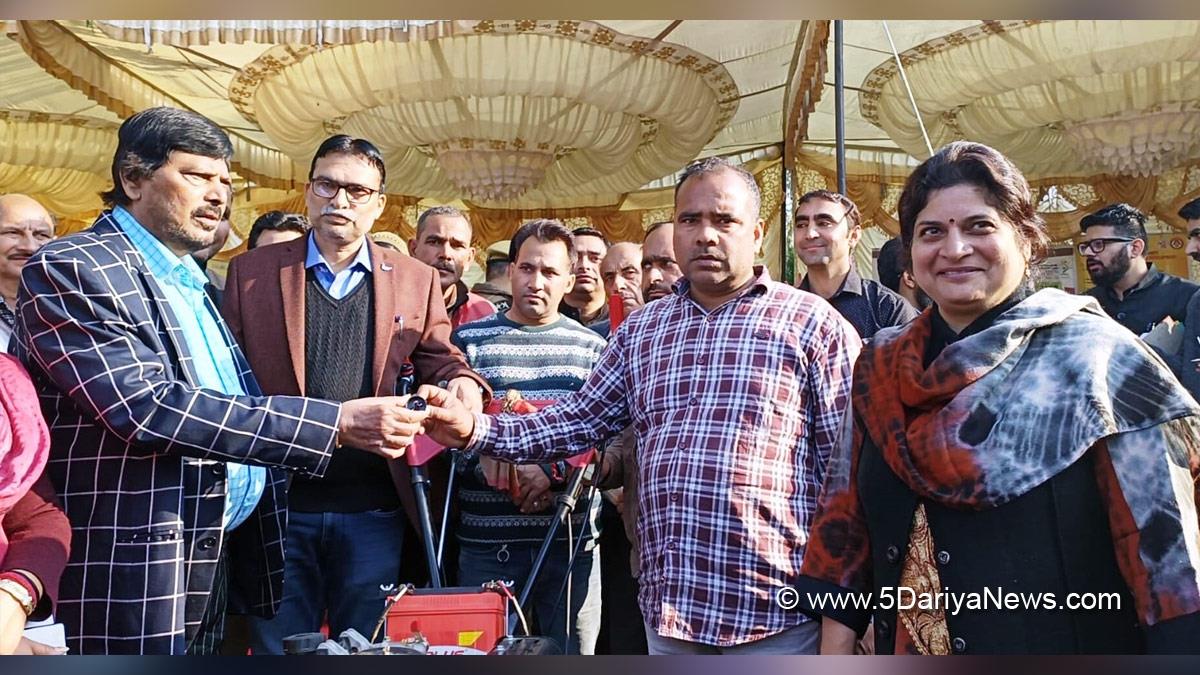 Ramdas Athawale, BJP, Bhartiya Janta Party, Union Minister of State for Social Justice and Empowerment, Reasi