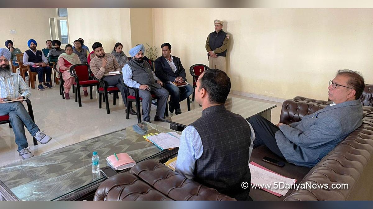 DC Gurdaspur, Mohammad Ishfaq, Gurdaspur, Deputy Commissioner Gurdaspur