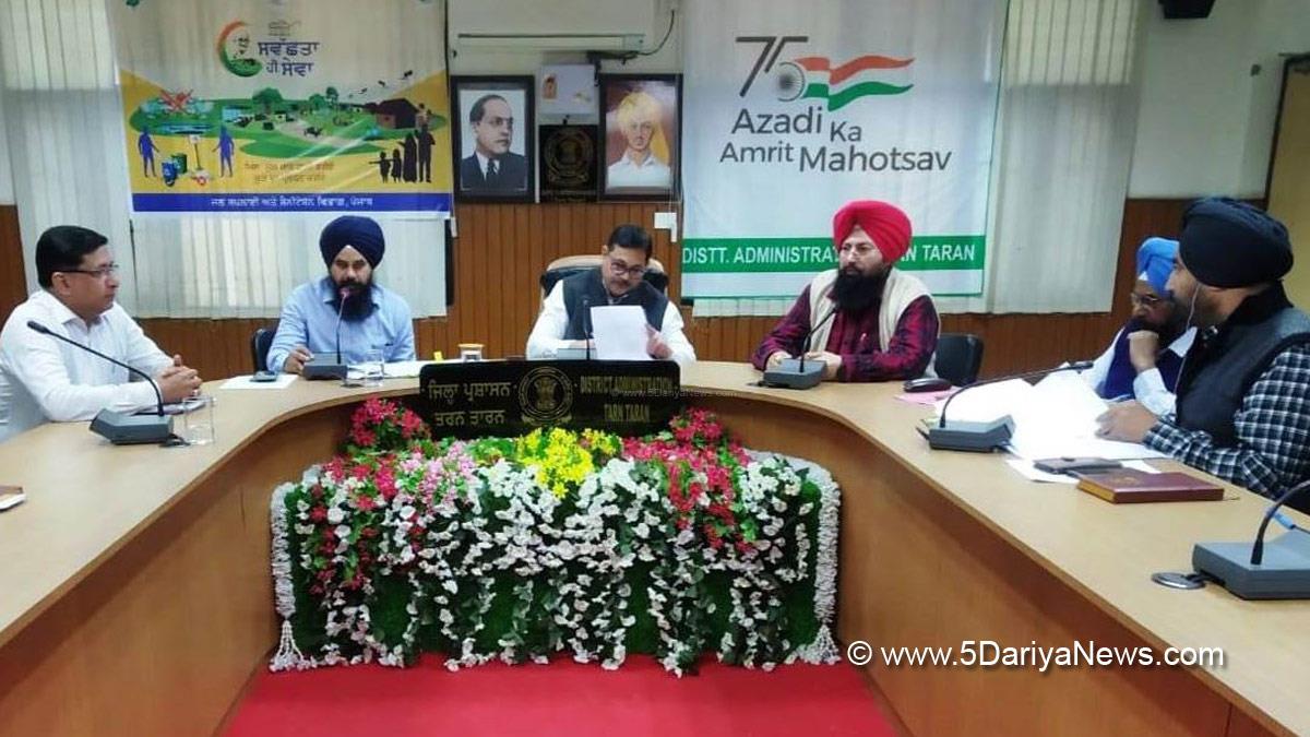 DC Tarntaran, Monish Kumar, Tarntaran, Deputy Commissioner Tarntaran