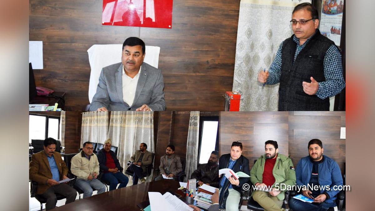 Doda, Dr R K Bharti, Additional Deputy Commissioner Doda, District Environment Plan, Jammu And Kashmir, Jammu & Kashmir