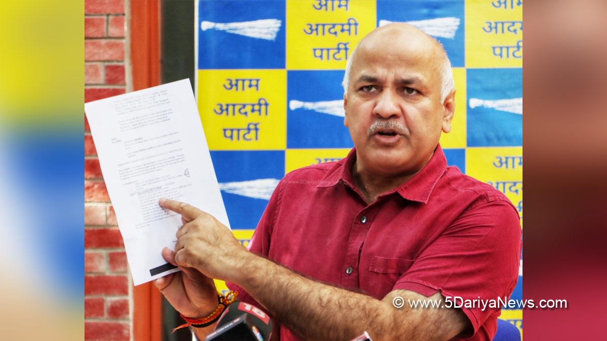 Manish Sisodia, AAP, Aam Aadmi Party, Deputy Chief Minister, New Delhi, Satyendar Jain, Tihar Video, Satyendar Jain Tihar Video