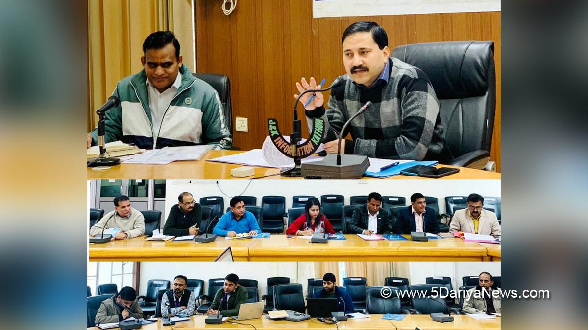 Kathua, DDC Kathua, District Development Commissioner Kathua, Rahul Pandey, Kashmir, Jammu And Kashmir, Jammu & Kashmir, District Administration Kathua, District Level Monitoring Committee, DLMC, Farmer Producer Organization, FPO