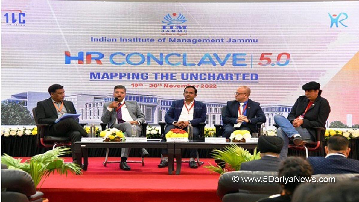 Jammu, Indian Institute of Management Jammu, HR Conclave, HR Conclave 5, Jammu And Kashmir, Jammu & Kashmir