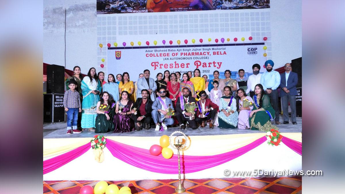 Bela Pharmacy College, Amar Shaheed Baba Ajit Singh Jujhar Singh Memorial College of Pharmacy, Roopnagar