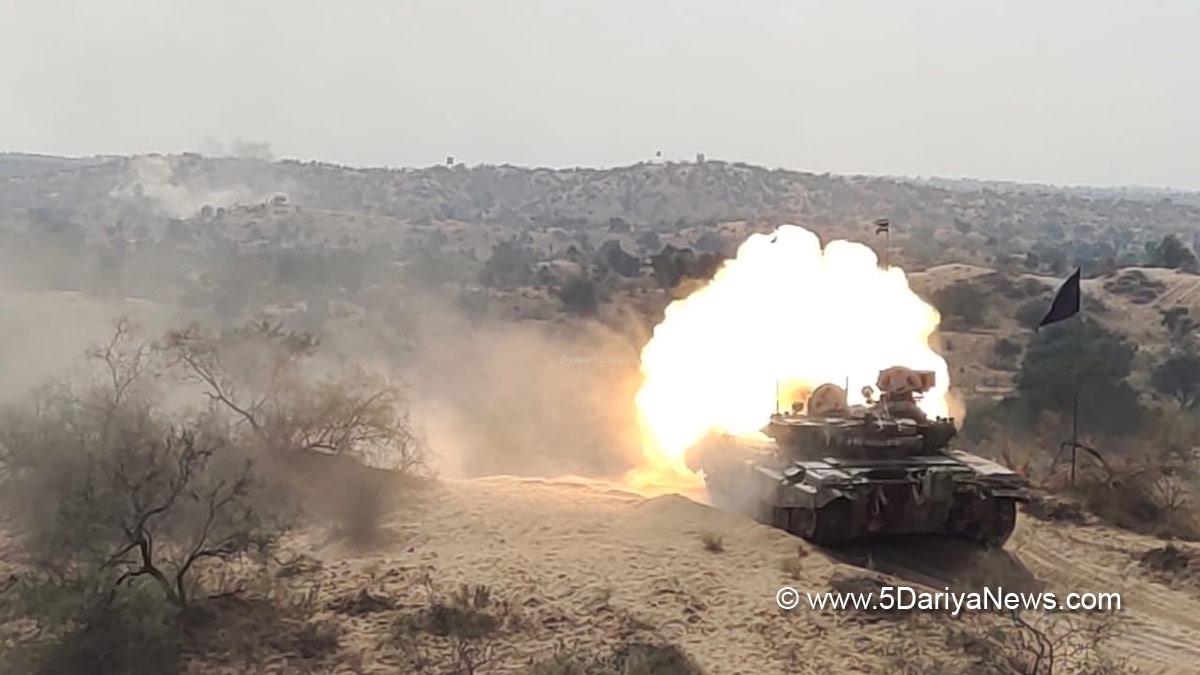 Military, Jaipur, Indian Army, Military Exercise, Military Exercises, Shatrunash, Shatrunash Military Exercise, Mahajan Field Firing Range, Thar Desert
