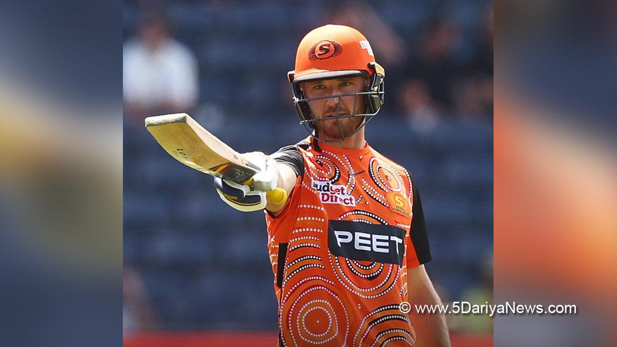 Sports News, Cricket, Cricketer, Player, Bowler, Batsman, Laurie Evans, Laurie Evans Dope Test, Perth Scorchers