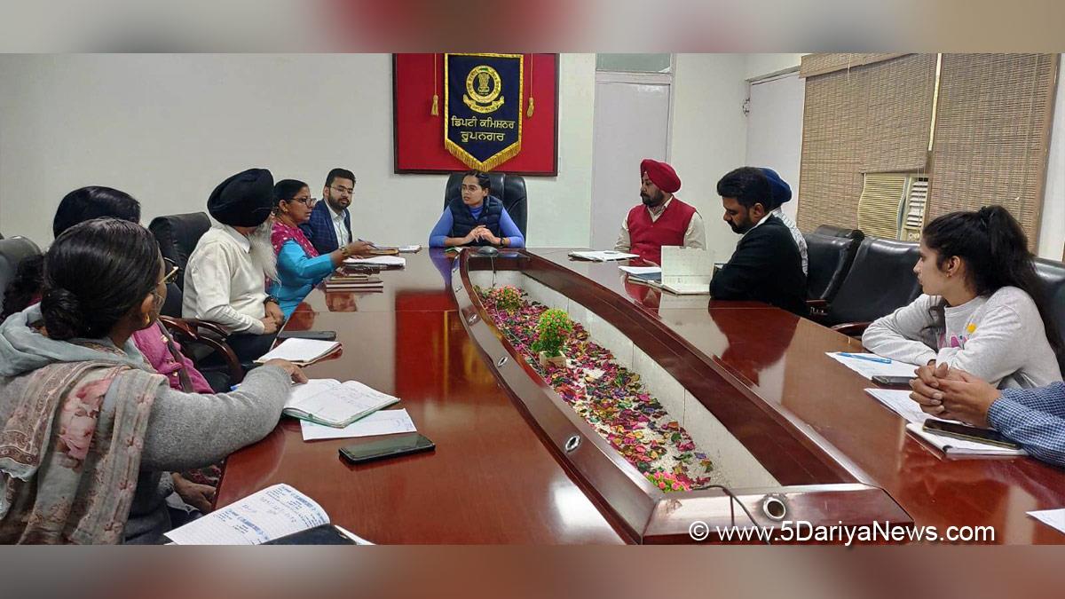 DC Ropar, Preeti Yadav, Deputy Commissioner Ropar, Rupnagar, Ropar