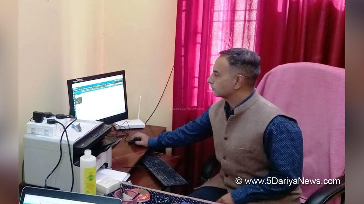 Jammu, Nazim Zai Khan, Secretary Disaster Management Relief Rehabilitation and Reconstruction, Jammu And Kashmir, Jammu & Kashmir