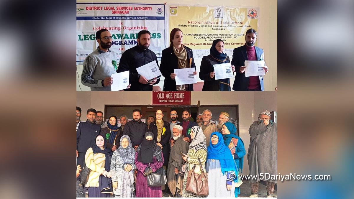 Srinagar, District Legal Services Authority, DLSA, Jammu And Kashmir, Jammu & Kashmir