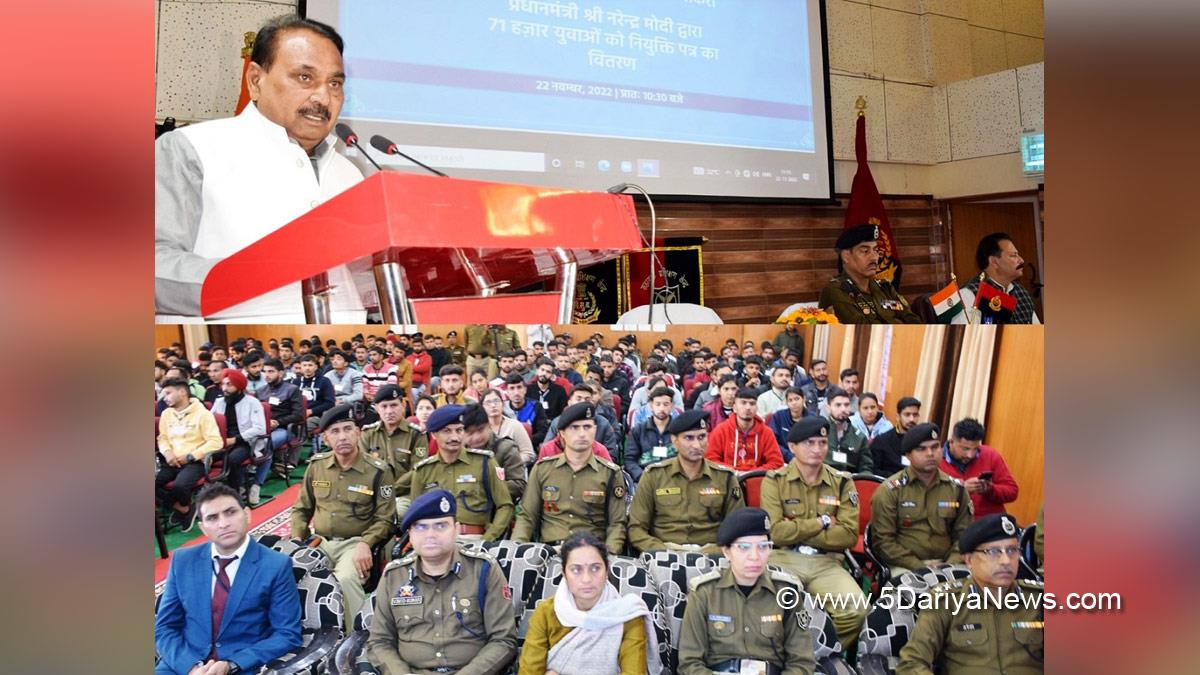 Bhanu Pratap Singh, BJP, Bhartiya Janta Party, Union Minister of State for Micro, Small and Medium Enterprises, Udhampur