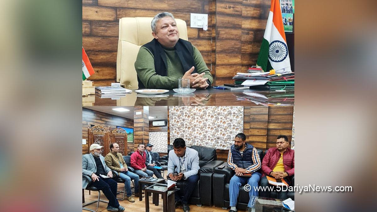 Doda, Deputy Commissioner Doda, Vishesh Paul Mahajan, Jammu, Kashmir, Jammu And Kashmir, Jammu & Kashmir, District Administration Doda, District Level Technical Committee, DLTC
