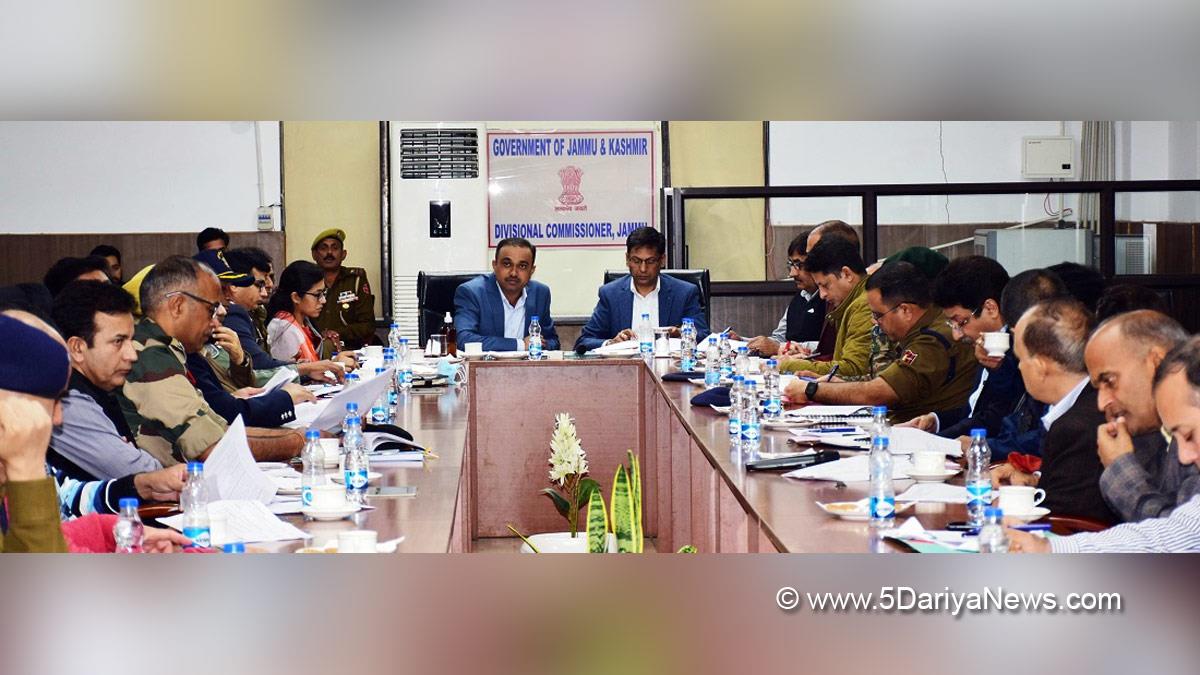 Jammu, DDC Jammu, Ramesh Kumar, Divisional Commissioner Jammu, Kashmir, Jammu And Kashmir, Jammu & Kashmir, District Administration Jammu, Mukesh Singh