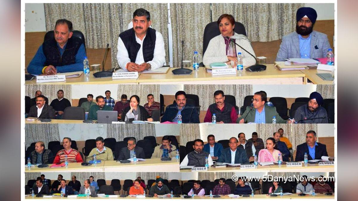 Samba, Jugal Kishore Sharma, Kashmir, Jammu And Kashmir, Jammu & Kashmir, Jammu, Bharatiya Janata Party, BJP, District Development Coordination & Monitoring Committee, DISHA