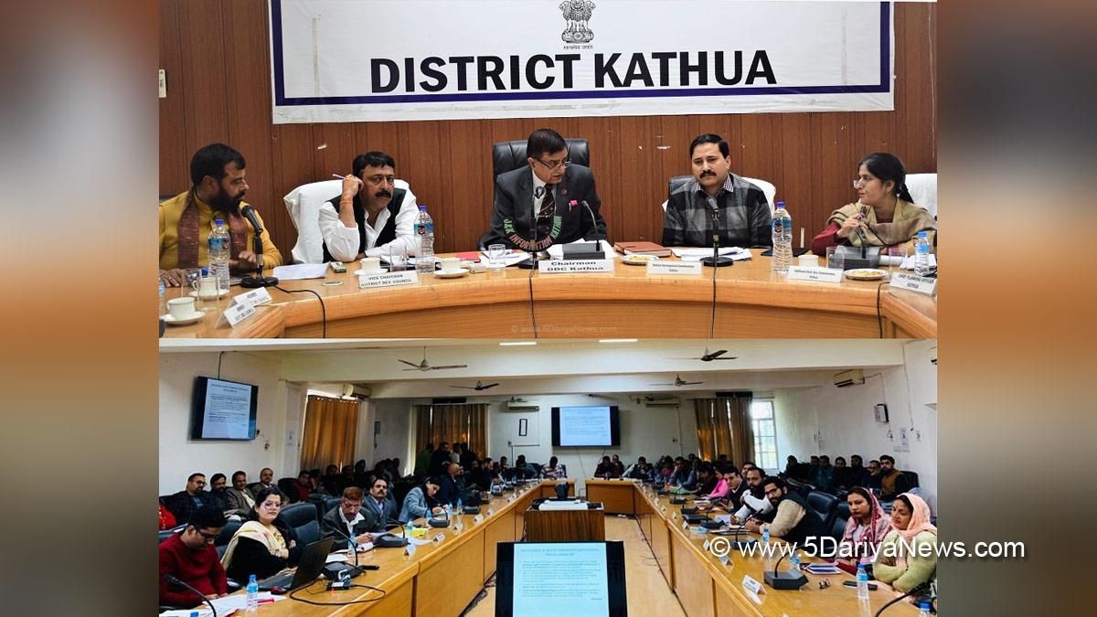 Kathua, Mahan Singh, District Development Council Chairperson Kathua, Jammu And Kashmir, Jammu & Kashmir, Capex Budget, District Development Fund