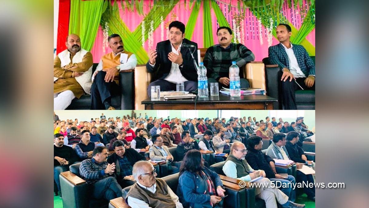 Kathua, Dr Raghav Langer, Secretary Planning Development and Monitoring Department, Jammu And Kashmir, Jammu & Kashmir