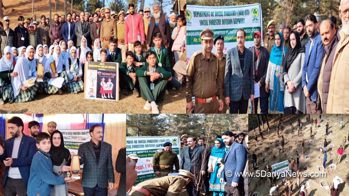 Kupwara, Roshan Jaggi, Principal Chief Conservator Forests, Department of Social Forestry, Jammu And Kashmir, Jammu & Kashmir