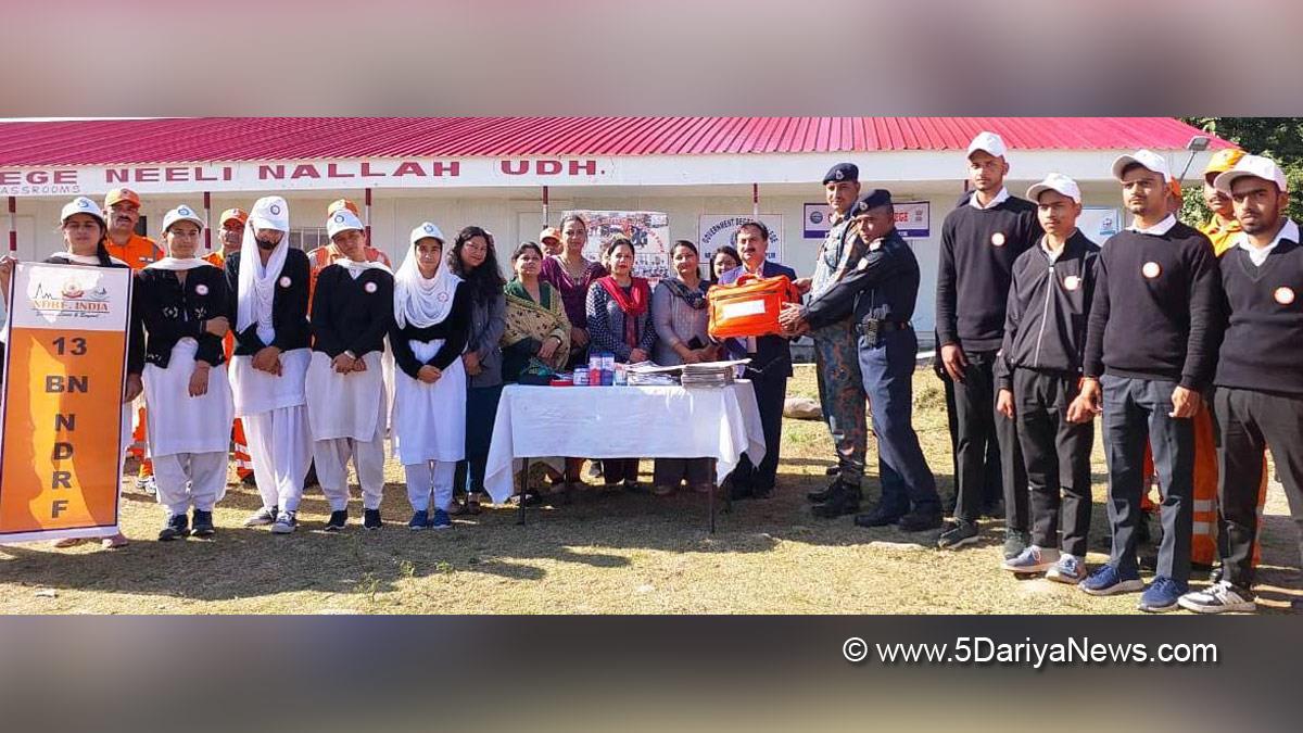 Udhampur, Government Degree College Neeli Nallah Udhampur, NDRF Unit Udhampur, College Safety, Jammu And Kashmir, Jammu & Kashmir