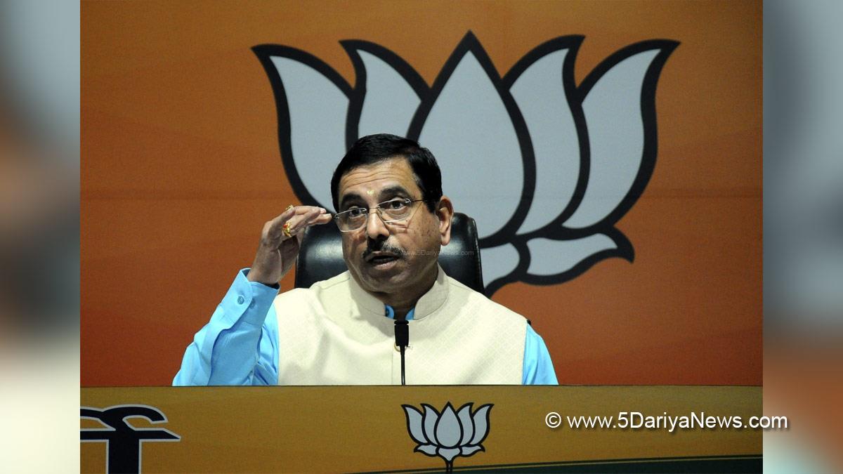 Pralhad Joshi, BJP, Bharatiya Janata Party, Union Coal Minister