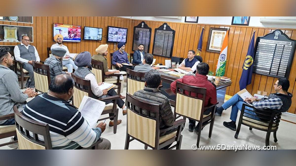 DC Sangrur, Deputy Commissioner Sangrur, Jitendra Jorwal, Sangrur