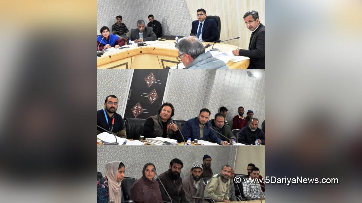 Rajouri, DDC Rajouri, District Development Commissioner Rajouri, Vikas Kundal, Kashmir, Jammu And Kashmir, Jammu & Kashmir, District Administration Rajouri, Deendayal Antyodaya Yojana National Urban Livelihoods Mission, DAYNULM, District Level Task Force Committee, DLTFC