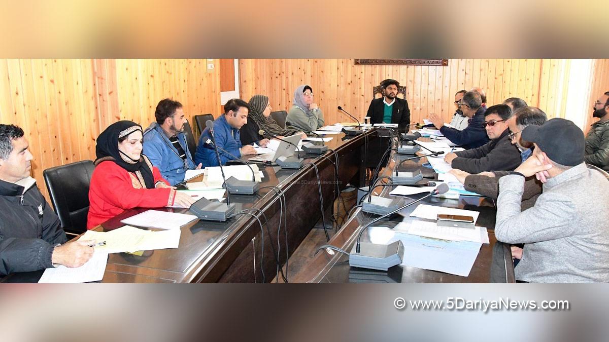 Ganderbal, Deputy Commissioner Ganderbal, Shyambir, Kashmir, Jammu And Kashmir, Jammu & Kashmir, District Administration Ganderbal, District Level Technical Committee, DLTC