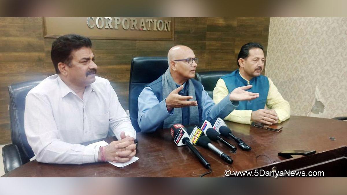 Jammu, Rajinder Sharma, Mayor JMC, Jammu And Kashmir, Jammu & Kashmir