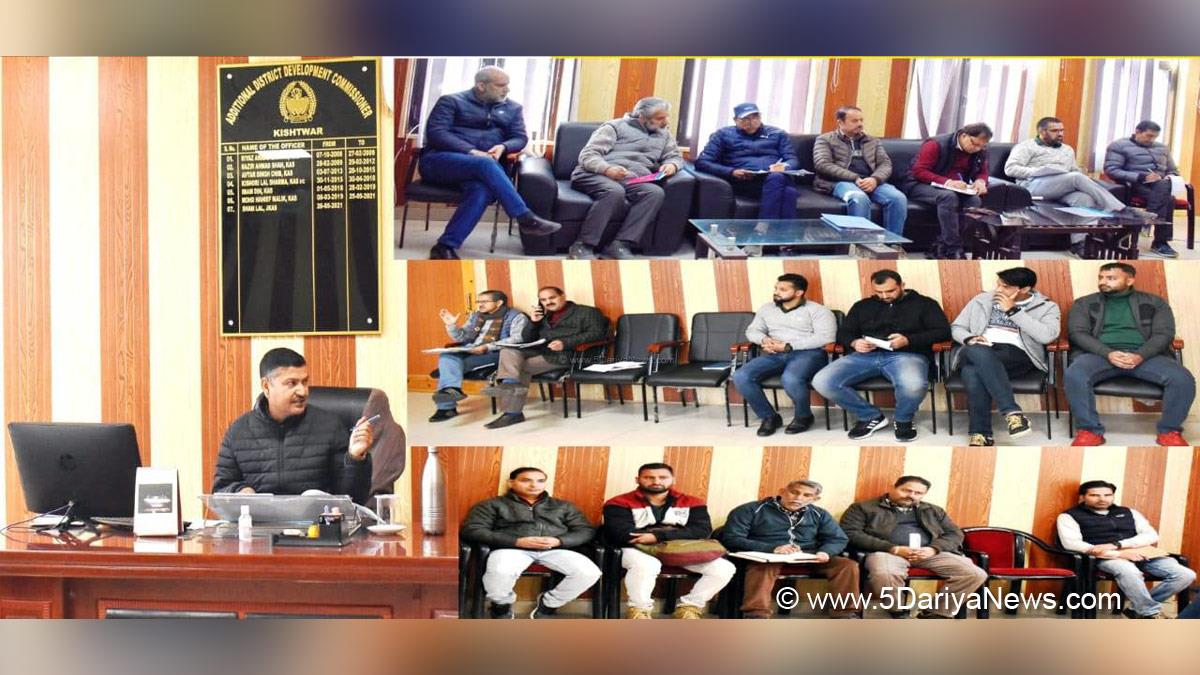 Kishtwar, Sham Lal, Additional District Development Commissioner, ADDC Kishtwar, Jammu And Kashmir, Jammu & Kashmir