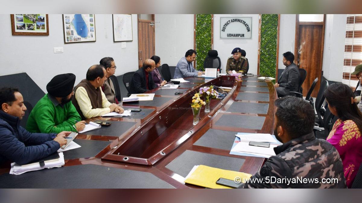 Udhampur, Dr Vinod Kumar, Senior Superintendent of Police Udhampur, Narco Coordination Centre, NCORD