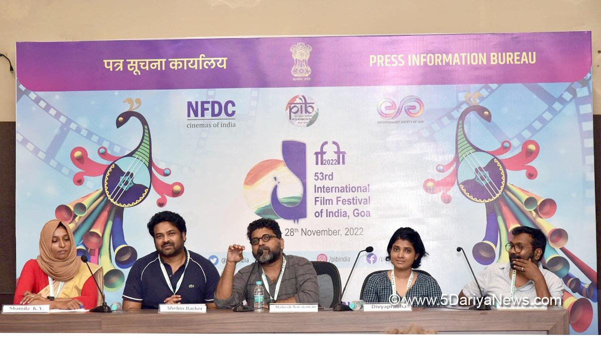 Bollywood, IFFI Table Talks, 53rd International Film Festival of India, Panaji, Goa, #IFFIWood, 53rd IFFI, Mahesh Narayanan, Ariyippu