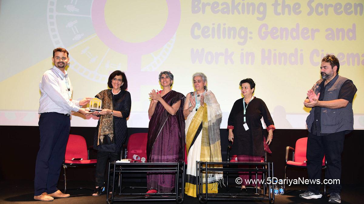  Bollywood, IFFI Table Talks, 53rd International Film Festival of India, Panaji, Goa, #IFFIWood, 53rd IFFI, Prof Lakshmi Lingam, Prof Shilpa Phadke, Rashmi Lamba