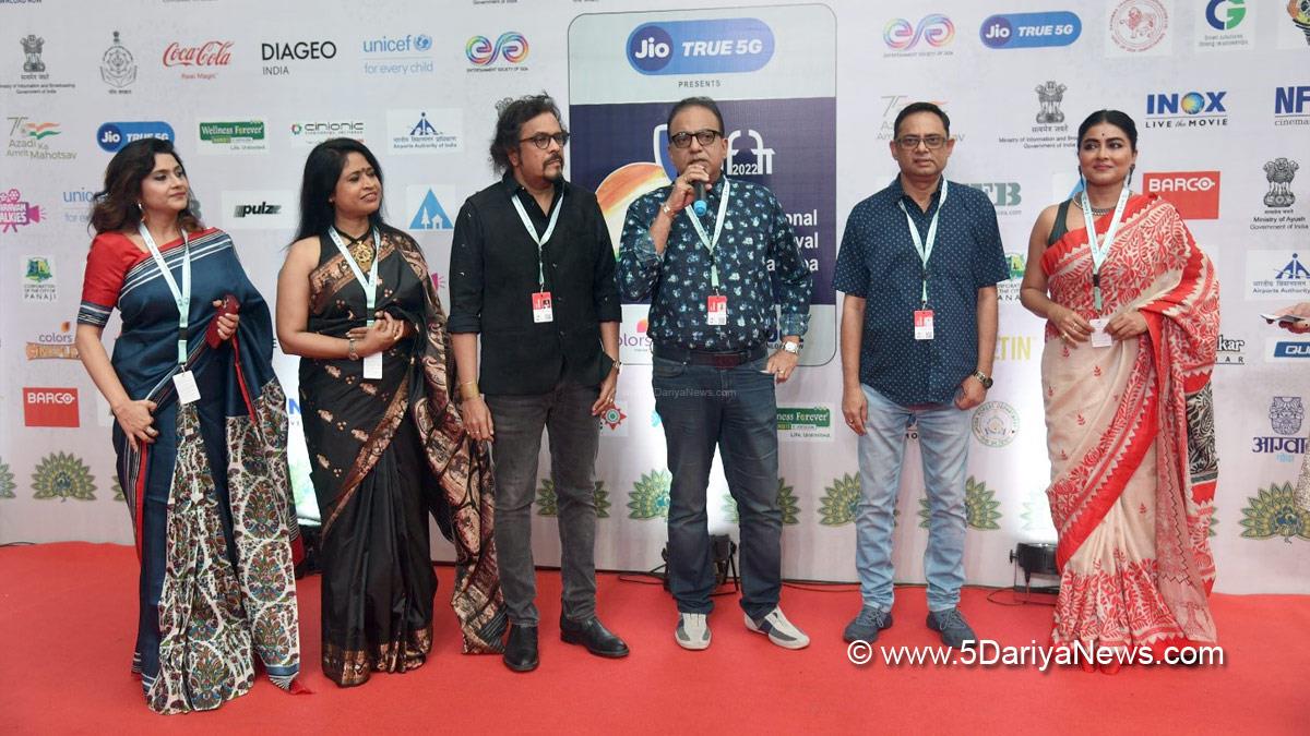 Bollywood, IFFI Table Talks, 53rd International Film Festival of India, Panaji, Goa, #IFFIWood, 53rd IFFI, Arindam Sil, Mahananda, Mahasweta Devi