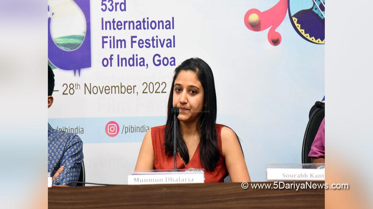 Bollywood, IFFI Table Talks, 53rd International Film Festival of India, Panaji, Goa, #IFFIWood, 53rd IFFI, Chhu Med Na Yul Med, Munmun Dhalaria