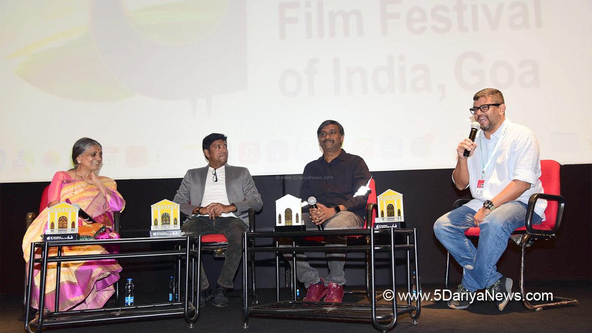Bollywood, IFFI Table Talks, 53rd International Film Festival of India, Panaji, Goa, #IFFIWood, 53rd IFFI, R. Rathnavelu, Manoj Paramahansa, Supratim Bhol,Nuances of Techniques in Cinematography