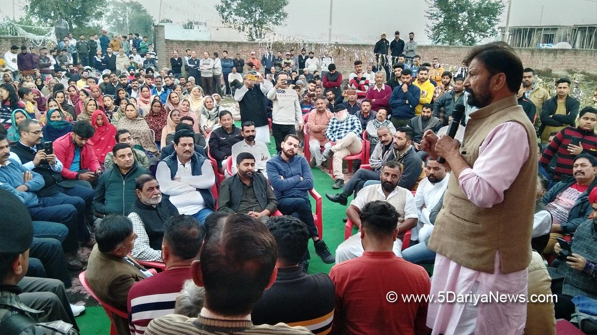 Chaudhary Lal Singh, Dogra Swabhimaan Sangathan Party, DSSP, Jammu, Kashmir, Kathua, Jammu And Kashmir, Jammu & Kashmir