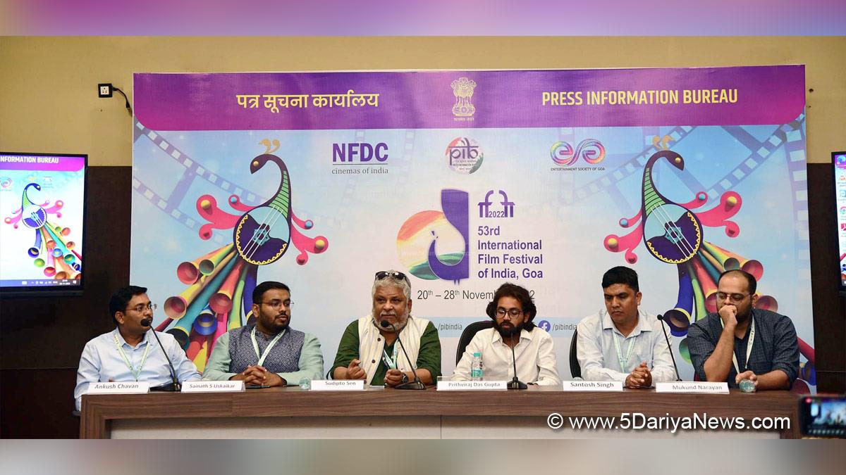  Bollywood, IFFI Table Talks, 53rd International Film Festival of India, Panaji, Goa, #IFFIWood, 53rd IFFI, Clinton, Prithviraj Das Gupta, International Film Festival of India