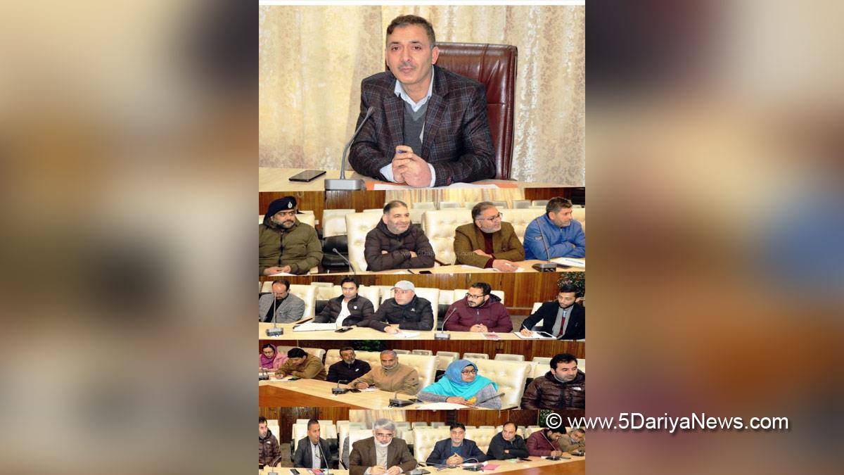 Srinagar, Zahoor Ahmad Mir, Additional District Development Commissioner ADDC Srinagar, District Level Armed Forces Committee, Jammu And Kashmir, Jammu & Kashmir