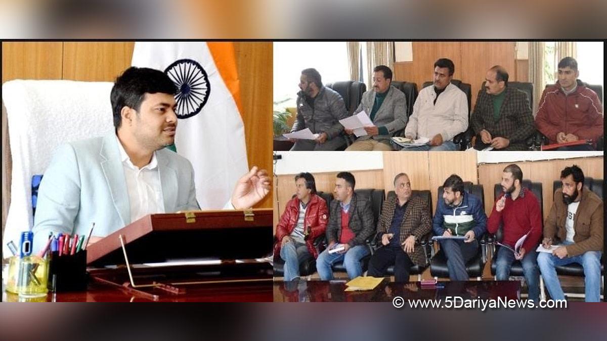 Kishtwar, DDC Kishtwar, District Development Commissioner Kishtwar, Dr Devansh Yadav, Kashmir, Jammu And Kashmir, Jammu & Kashmir, District Administration Kishtwar, Aspirational Block Development Programme, ABDP
