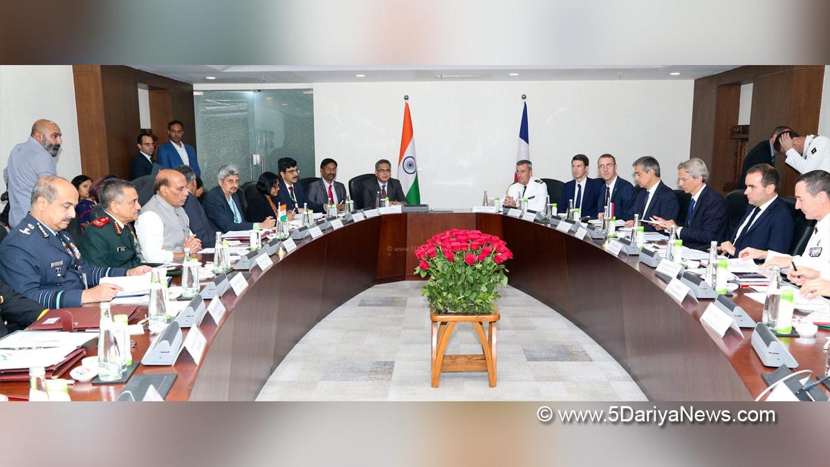 Rajnath Singh, Union Defence Minister, Defence Minister of India, BJP, Bharatiya Janata Party,Sebastien Lecornu, Garuda