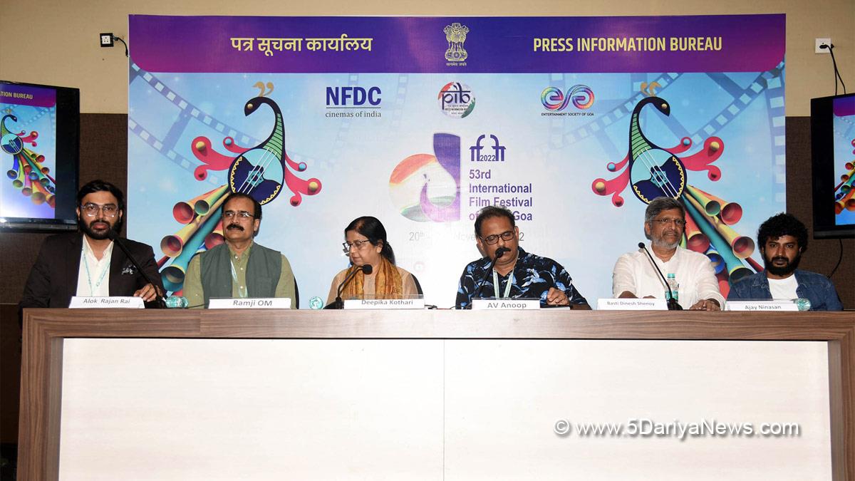 Bollywood, IFFI Table Talks, 53rd International Film Festival of India, Panaji, Goa, #IFFIWood, 53rd IFFI, International Film Festival of India, Yaanam, Dr K. Radhakrishnan.