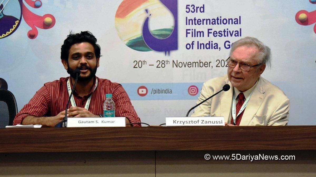 Bollywood, IFFI Table Talks, 53rd International Film Festival of India, Panaji, Goa, #IFFIWood, 53rd IFFI, International Film Festival of India, Perfect Number, Krzysztof Zanussi