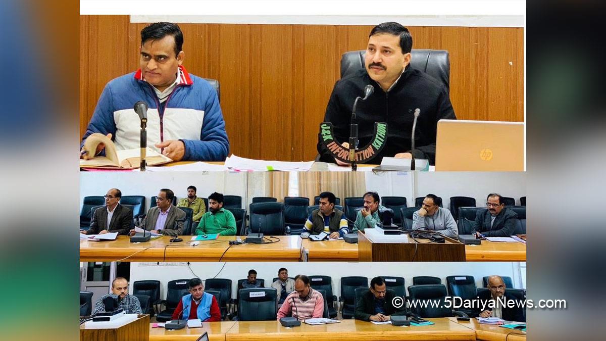 Kathua, DDC Kathua, District Development Commissioner Kathua, Rahul Pandey, Kashmir, Jammu And Kashmir, Jammu & Kashmir, District Administration Kathua, Border Area Development Programme, BADP, ABDP, Seema Suraksha Yojna, SSY