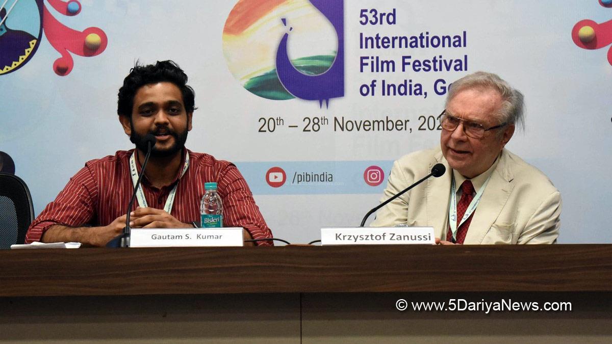 Bollywood, IFFI Table Talks, 53rd International Film Festival of India, Panaji, Goa, #IFFIWood, 53rd IFFI, International Film Festival of India, Perfect Number, Krzysztof Zanussi