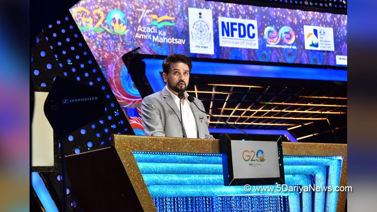 Bollywood, IFFI Table Talks, 53rd International Film Festival of India, Panaji, Goa, #IFFIWood, 53rd IFFI, International Film Festival of India, Chiranjeevi, Anurag Thakur