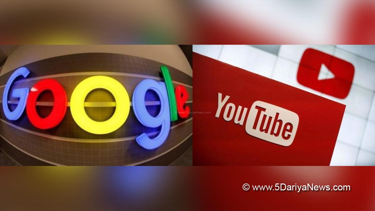 Google, YouTube, New Delhi, Sundar Pichai