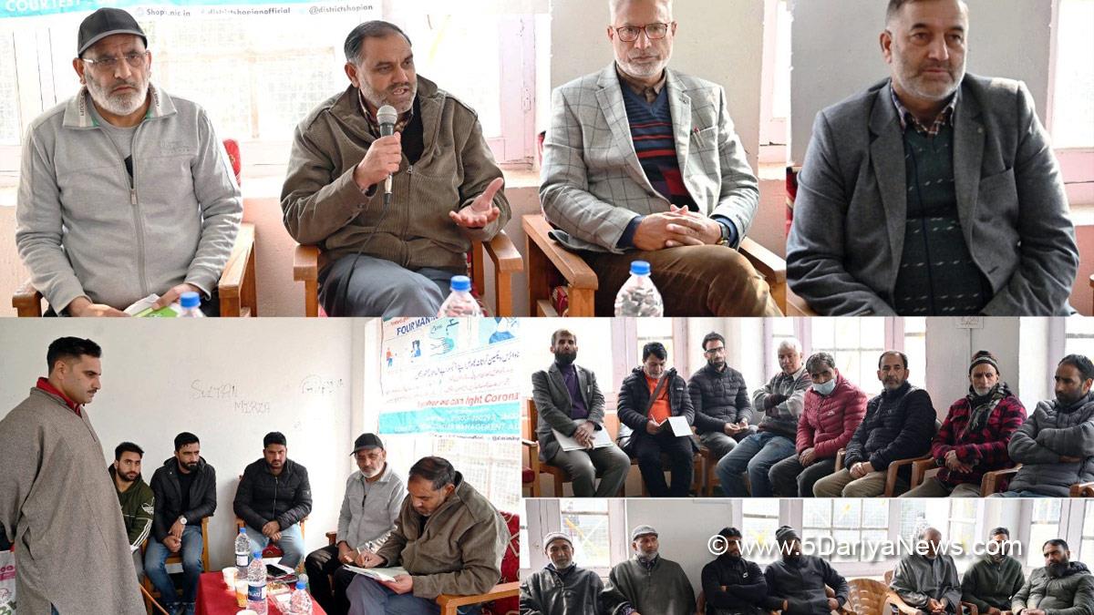 Shopian, Manzoor Hussain, Additional District Development Commissioner, ADDC Shopian, Block Diwas, Jan Abhiyan Camp, Jan Abhiyan, Jan Sunvayi, Jan Abhiyan, Jan Adhikar, Awami Muhim, Jan Abhiyan Program, Mega Block Diwas, Weekly Block Diwas, Jammu And Kashmir, Jammu & Kashmir